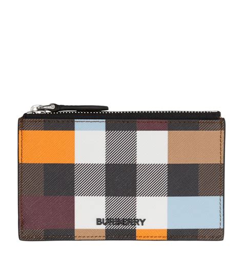 burberry check zip card case|Women's Wallets & Card Holders .